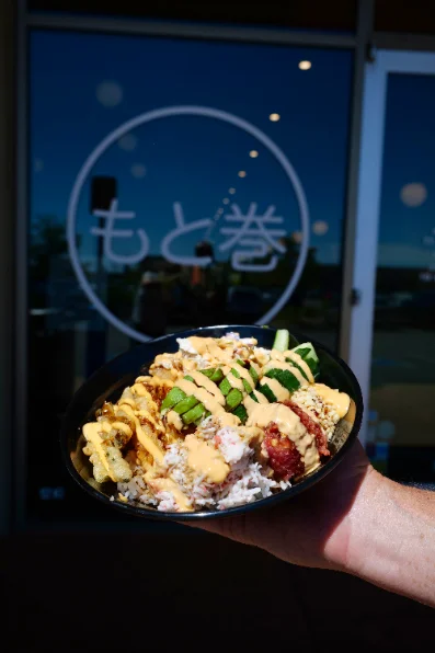 Hapa Sushi and Motomaki social content